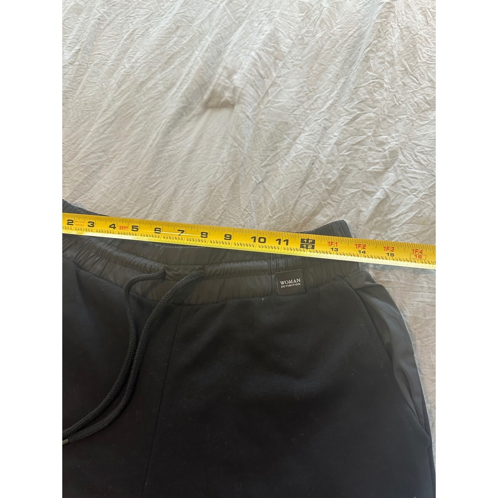 Zara Woman Definition Collection Black Jogger Sweatpants high waisted NWT Size L - Picture 10 of 10